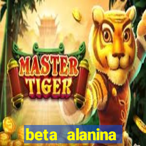 beta alanina aumenta a pressao